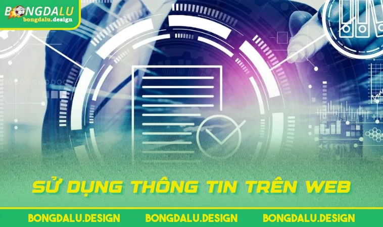 Sử dụng thông tin trên web